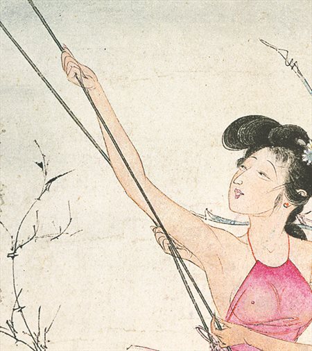 禅城-胡也佛的仕女画和最知名的金瓶梅秘戏图